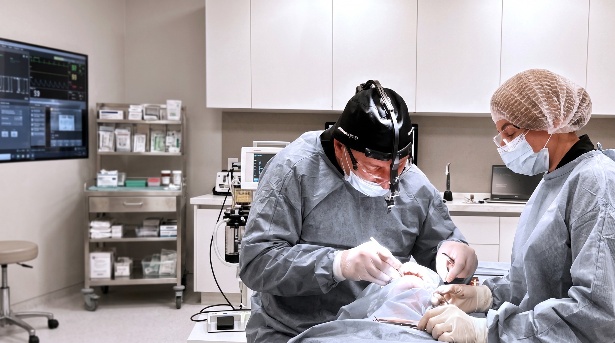 Робота лікарів Eismund Clinic у клінічному кабінеті